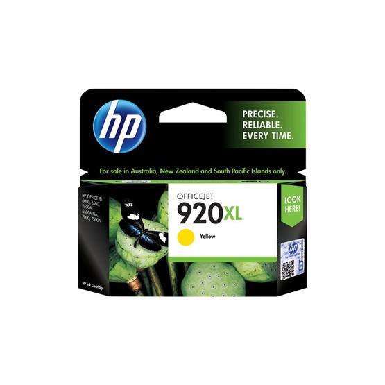 mustesuihkuväri HP CD974AE NO. 920XL yellow