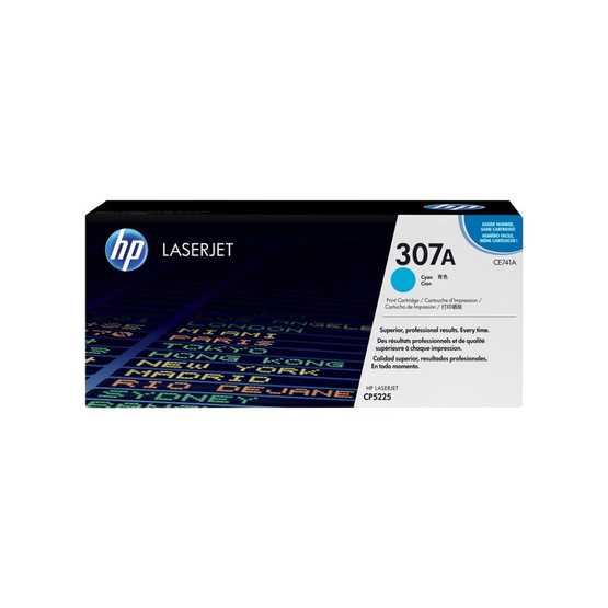 Laserväri HP CE741A - HP 307A cyan