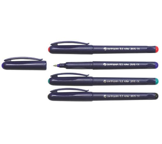 Mustekuulakynä Centropen Roller 0.3mm sininen  10 kpl/pkt