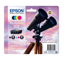 Mustesuihkuväri Epson NO. T502  EPST02V64010 multipack