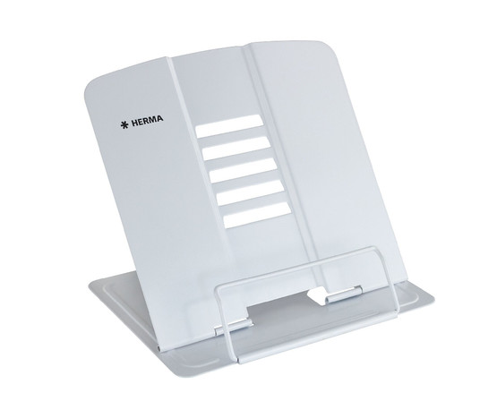 Lukuteline Herma Reading rack metal  valkoinen