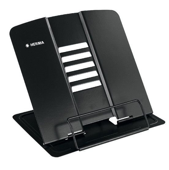 Lukuteline Herma Reading rack metal  musta