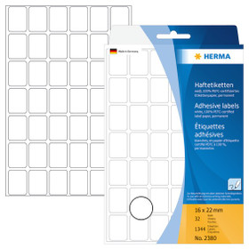 HERMA 2380 tarra 16x22mm, 1344 tarraa