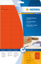 Monikäyttötarra Herma 4367 tarra 45,7X21,2mm punainen 48-jakoinen