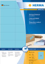 Monikäyttötarra HERMA 4408 tarra 70x37mm sininen 24-jakoinen