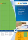Monikäyttötarra HERMA 4409 tarra 70x37mm vihreä 24-jakoinen
