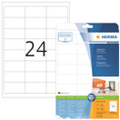 Monikäyttötarra HERMA 5053 tarra 66x33,8mm 24-jakoinen