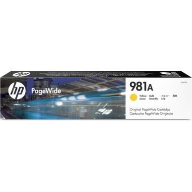 Mustesuihkuväri HP NO. HP 981A yellow - J3M70A