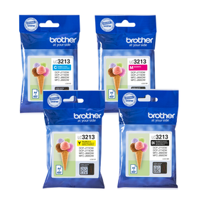 Mustesuihkuväri Brother LC-3213VALDR neliväripaketti