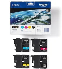 Mustesuihkuväri Brother LC-985VALBPDR neliväripaketti