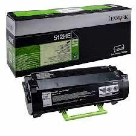 Laserväri Lexmark 512HE musta