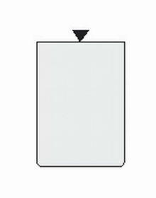 Muovitasku A7 PVC 80x110mm  50 kpl/pkt