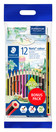 Värikynä Staedtler Noris Colour lajitelma  12 väriä