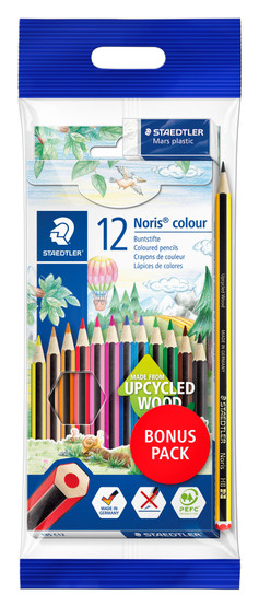 Värikynä Staedtler Noris Colour lajitelma  12 väriä