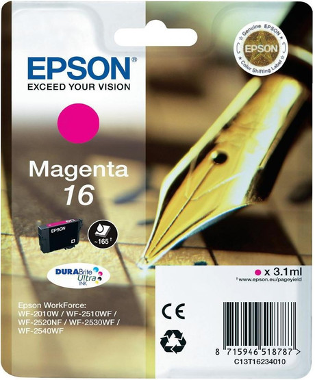 Mustesuihkuväri Epson NO. 16  C13T16234012 magenta T1623 