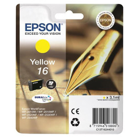 Mustesuihkuväri Epson NO. 16  C13T16244012 yellow T1624 