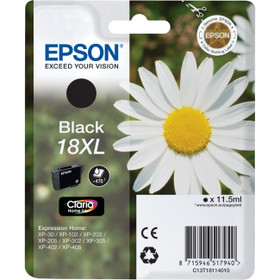 Mustesuihkuväri Epson NO. 18XL  C13T18114012 musta T1811