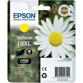 Mustesuihkuväri Epson NO. 18XL  C13T18144012 yellow T1814