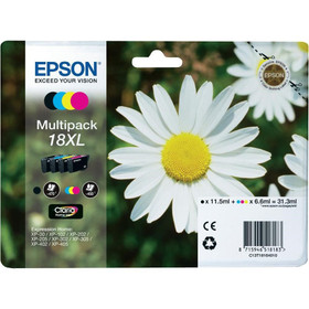 Mustesuihkuväri Epson NO. 18XL  C13T18164012 Multipack 4- väriä T1816