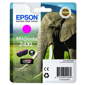 Mustesuihkuväri Epson NO. 24XL  C13T24334012  magenta T2433