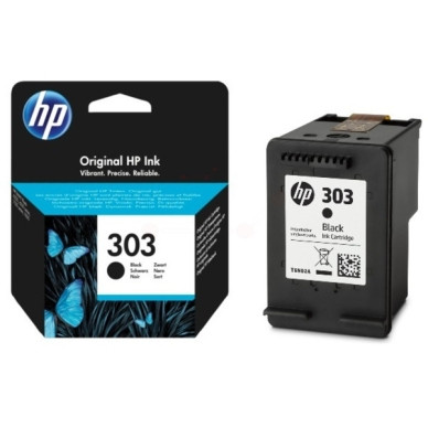 Mustesuihkuväri HP NO. HP 303  musta - T6N02AE