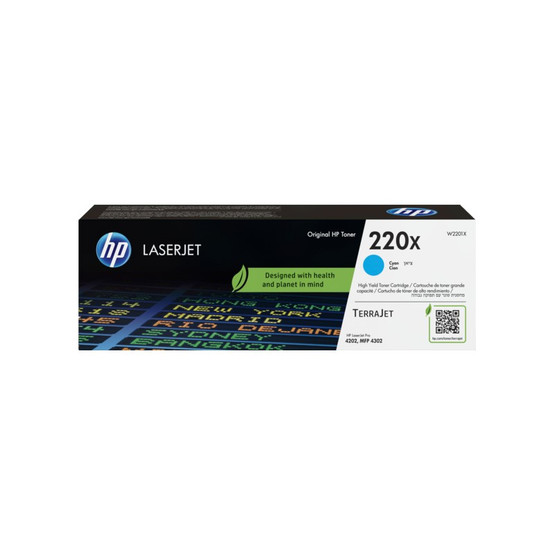 Laserväri HP 220X - HP W2201X cyan