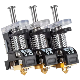 UltiMaker 3D-Tulostimien eri suuttimet