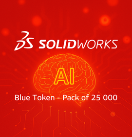 SOLIDWORKS AI Blue Token - Pack of 25k