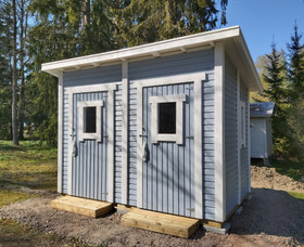 Varasto+huussi Combi