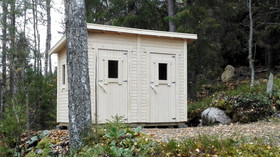 Varasto+huussi Combi