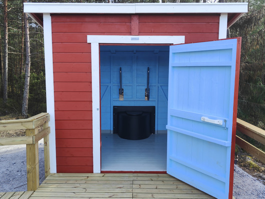 Kompostoiva kuivakäymälä Ecoteco