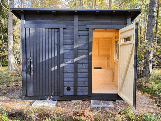 Varasto+huussi Combi