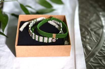 Kudottu Rannekorusetti 