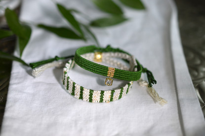 Kudottu Rannekorusetti 