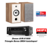 Triangle Borea BR04 + Denon AVR-X1800 7.2 vahvistin 
