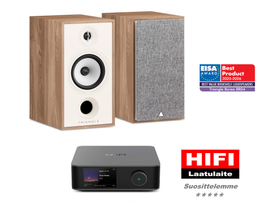 Triangle Borea BR04 + Wiim Amp Ultra + 6m NorStone B250 kaiutinkaapeli