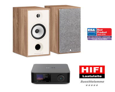 Triangle Borea BR04 + Wiim Amp Ultra + 6m NorStone B250 kaiutinkaapeli