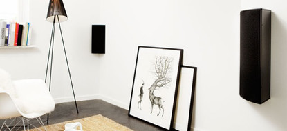 Cornered Audio C5 kulmakaiutin musta