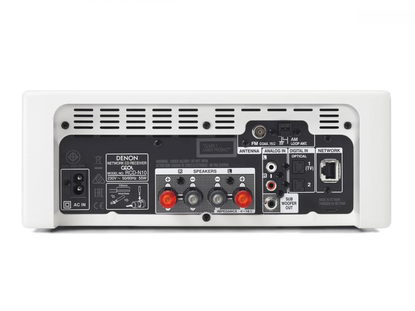 Denon RCD-N10 valkoinen keskusyksikkö