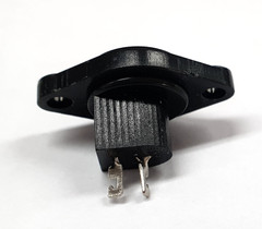 DIN kaiutinliitin naaras juotettava (runkoliitin)