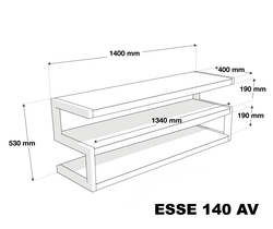 NorStone Esse 140 AV musta