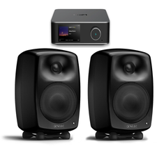 Genelec G Three B kaiutinpari + Wiim Ultra vahvistin