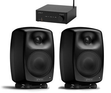 Genelec G Three B kaiutinpari + Tangent PreAmp III etuvahvistin 
