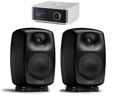 Genelec G Three B kaiutinpari + Wiim Ultra vahvistin