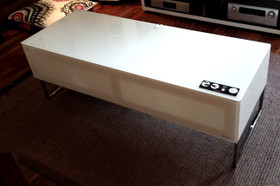 NorStone Khalm 140 valkoinen AV-taso