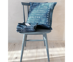 Tyynynpäällinen Merisää sininen