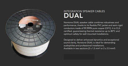 NorStone Dual 150 CL3 kaiutinkaapeli