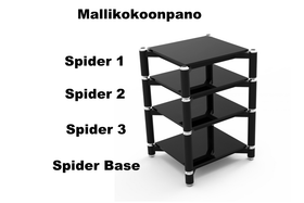NorStone Spider Set musta valmis kokoonpano