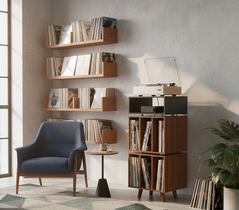 NorStone Stockholm 1100 musta / pähkinä