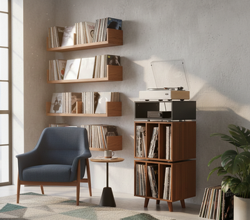 NorStone Stockholm 1100 musta / pähkinä